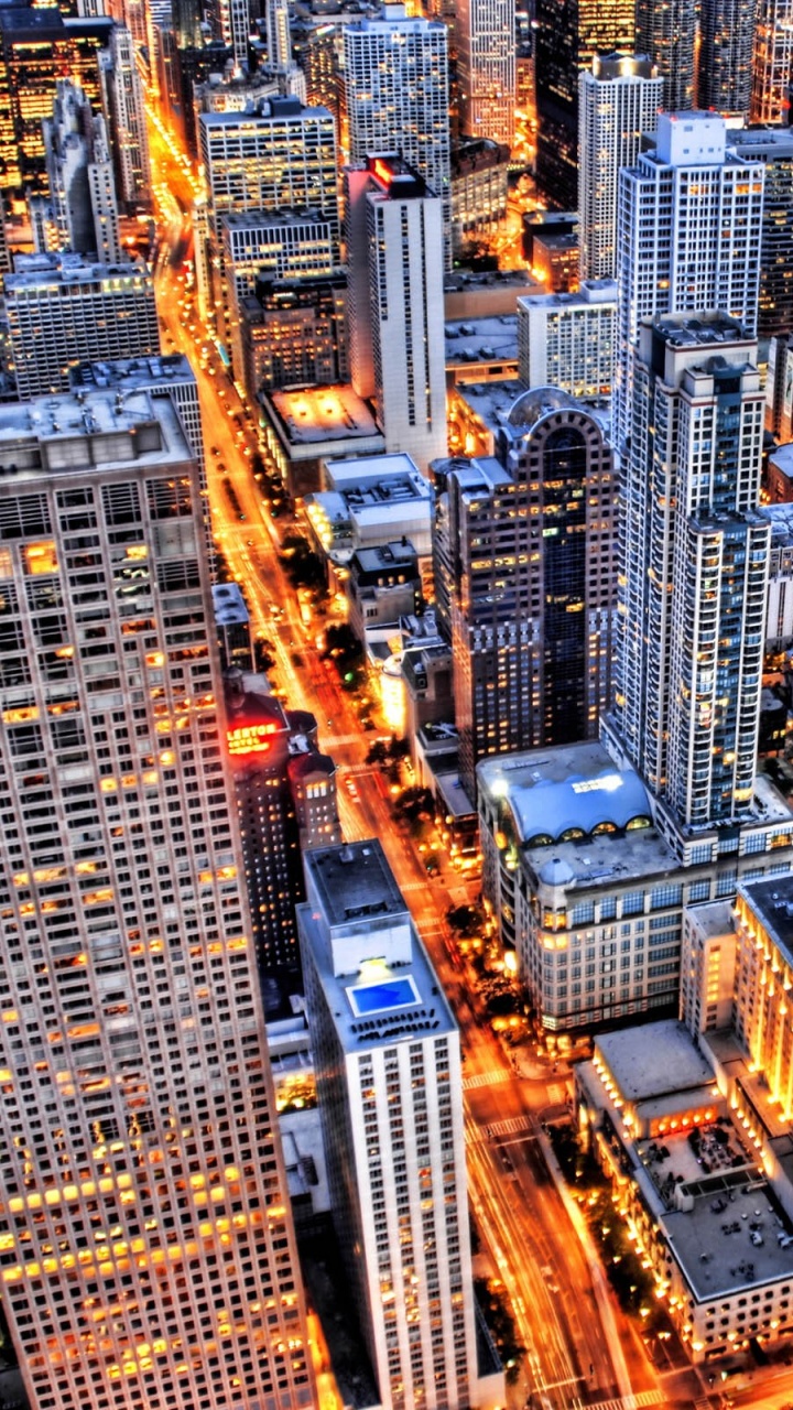 Aerial View of City Buildings During Daytime. Wallpaper in 720x1280 Resolution