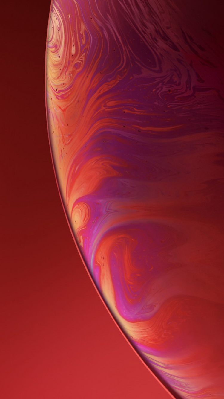 Ios, 红色的, 光, 橙色, 气氛 壁纸 750x1334 允许