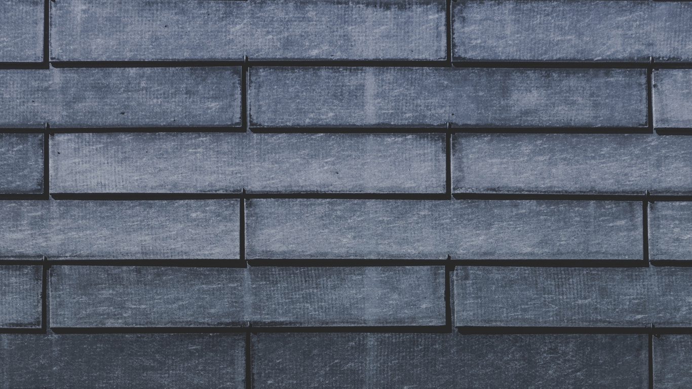 Pared de Ladrillo Negro y Gris. Wallpaper in 1366x768 Resolution