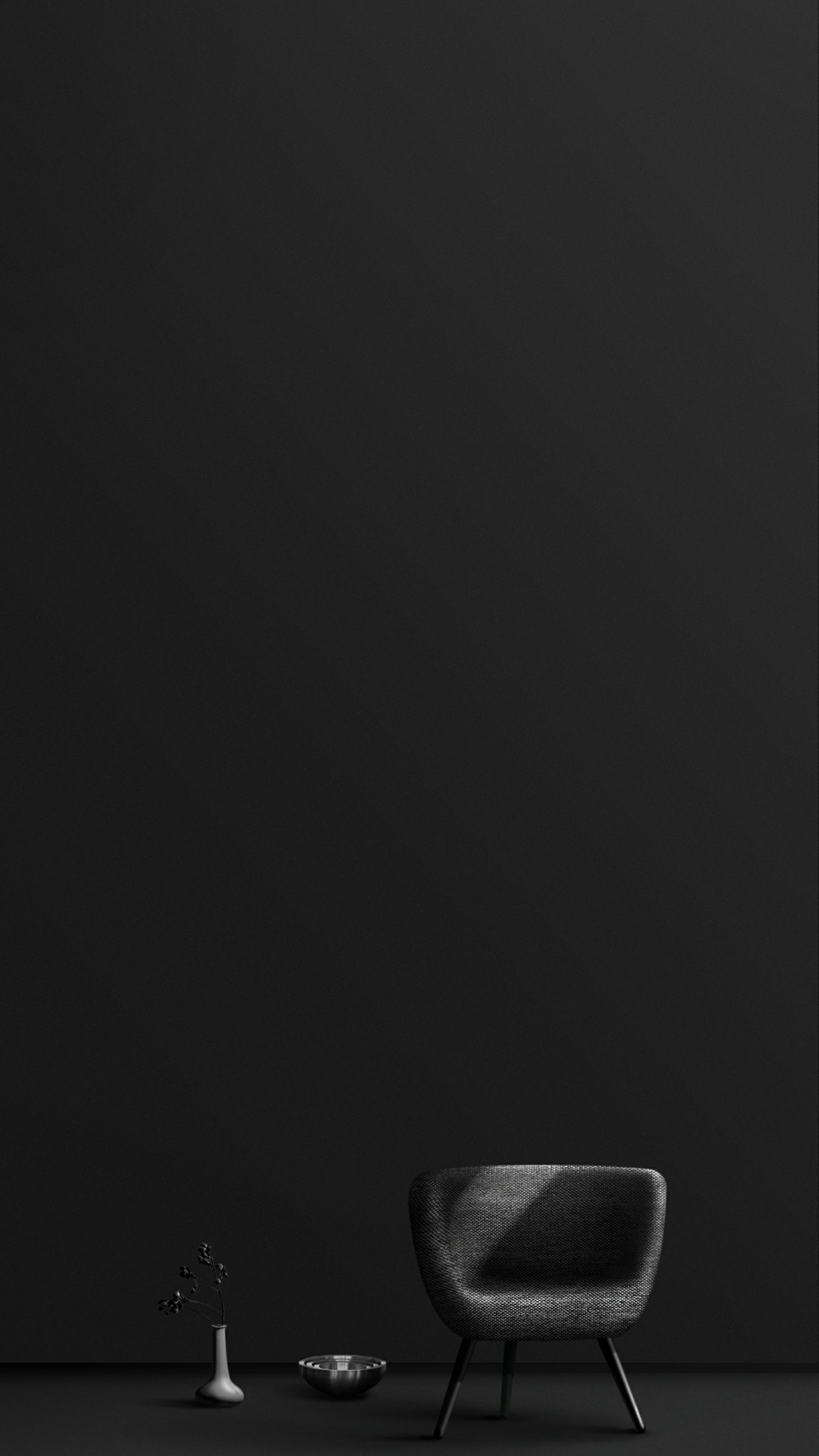 LG, LG G6, Darkness, Night, Monochrome. Wallpaper in 1080x1920 Resolution