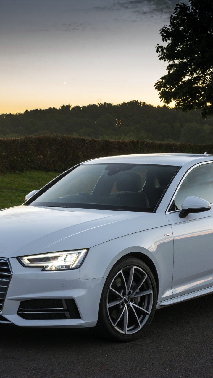 Gray Audi Sedan on Road During Daytime. Wallpaper in 720x1280 Resolution