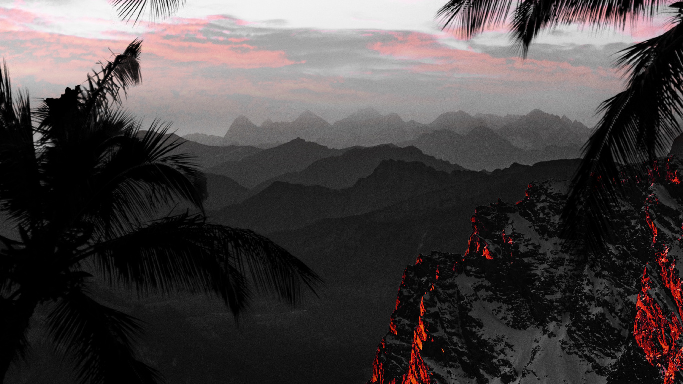 Nature, Cloud, Atmosphere, World, Plant. Wallpaper in 1366x768 Resolution