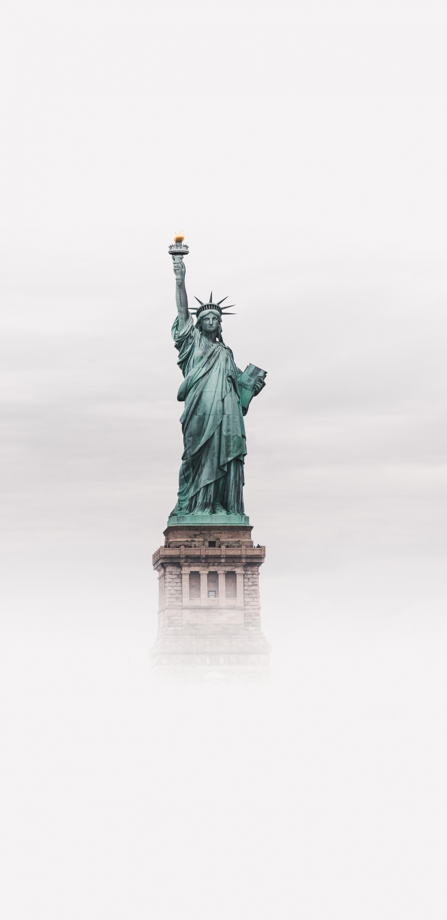 Freiheitsstatue, USA, New York, Freiheitsstatue Nationaldenkmal, Der Neue Koloss. Wallpaper in 1440x2960 Resolution