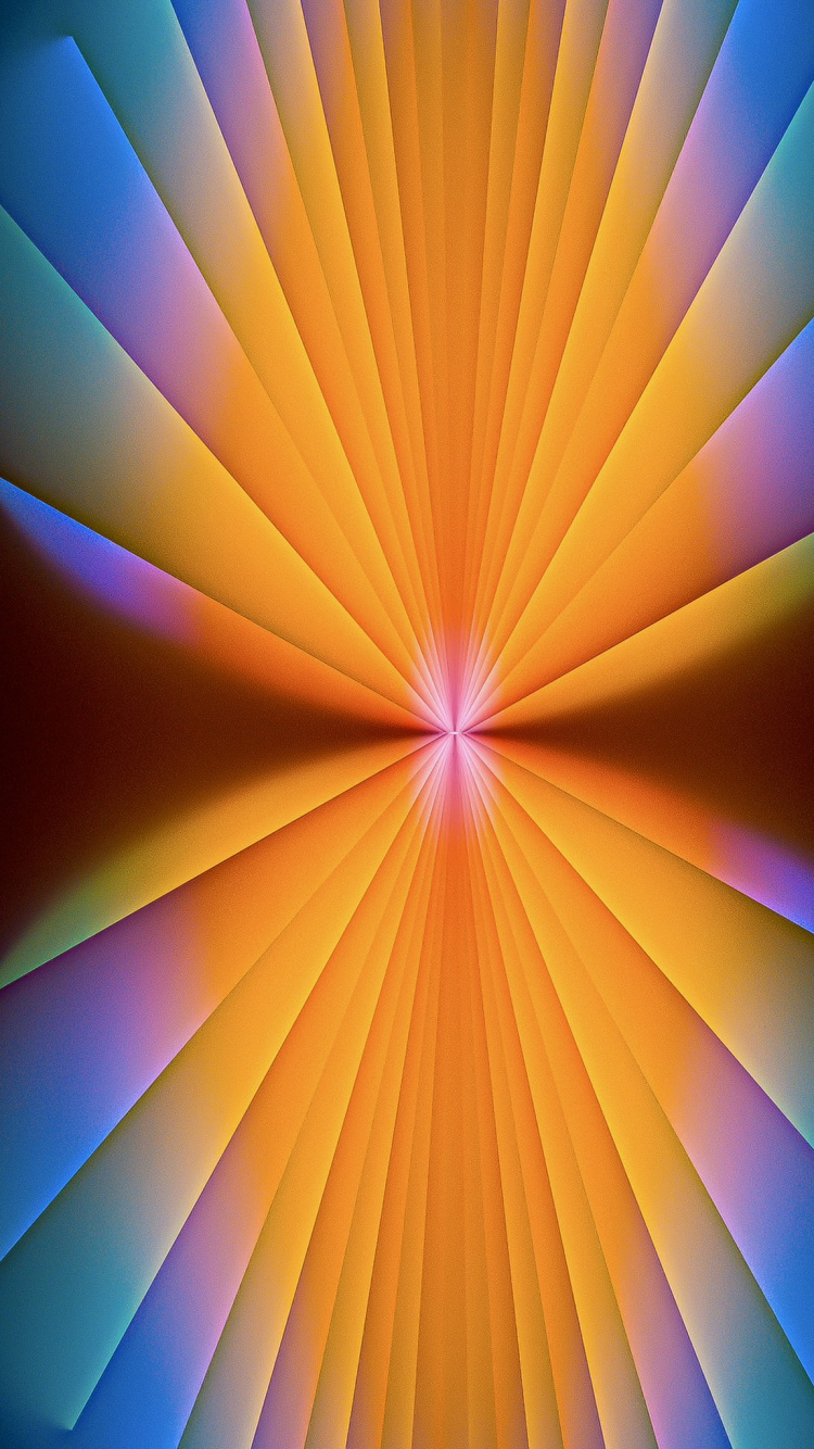 分形技术, 艺术, 光, 动画, 电视 壁纸 750x1334 允许