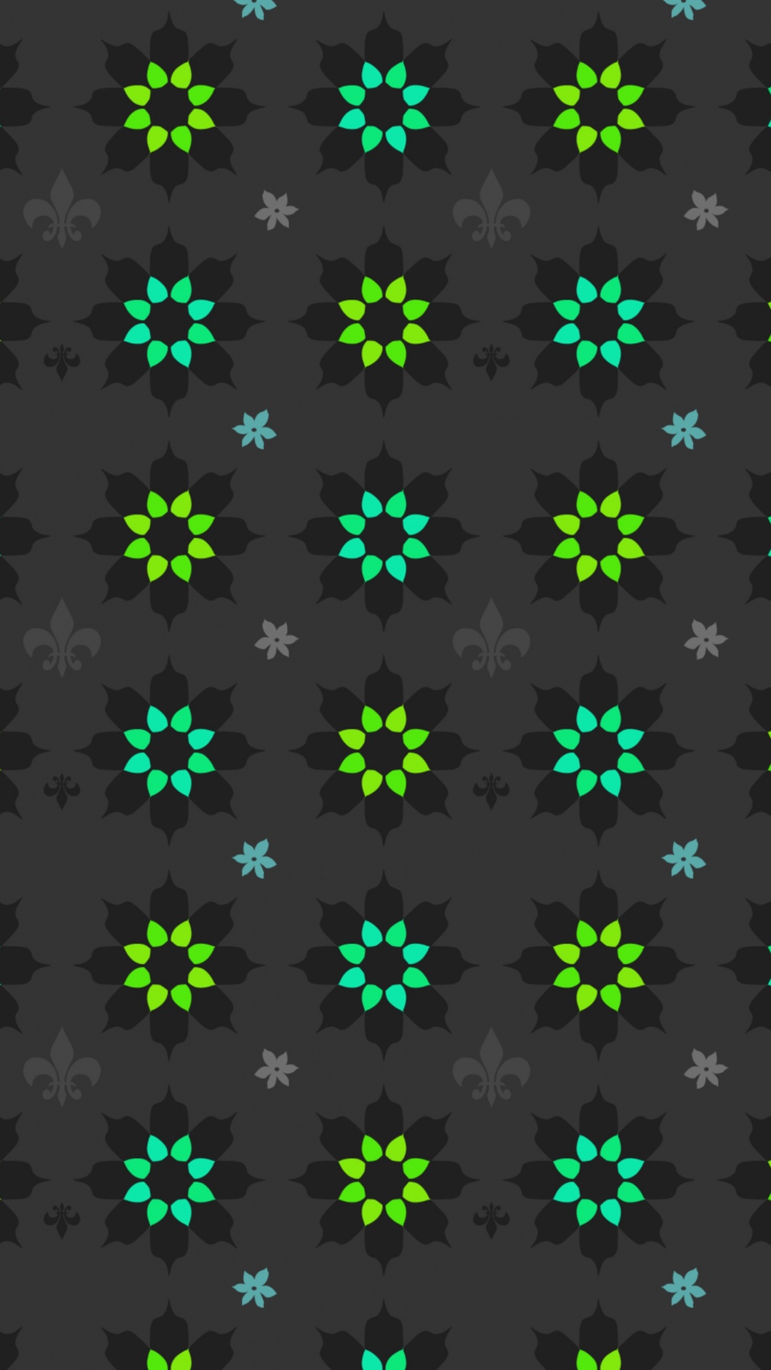 Black and White Star Print Textile. Wallpaper in 1080x1920 Resolution