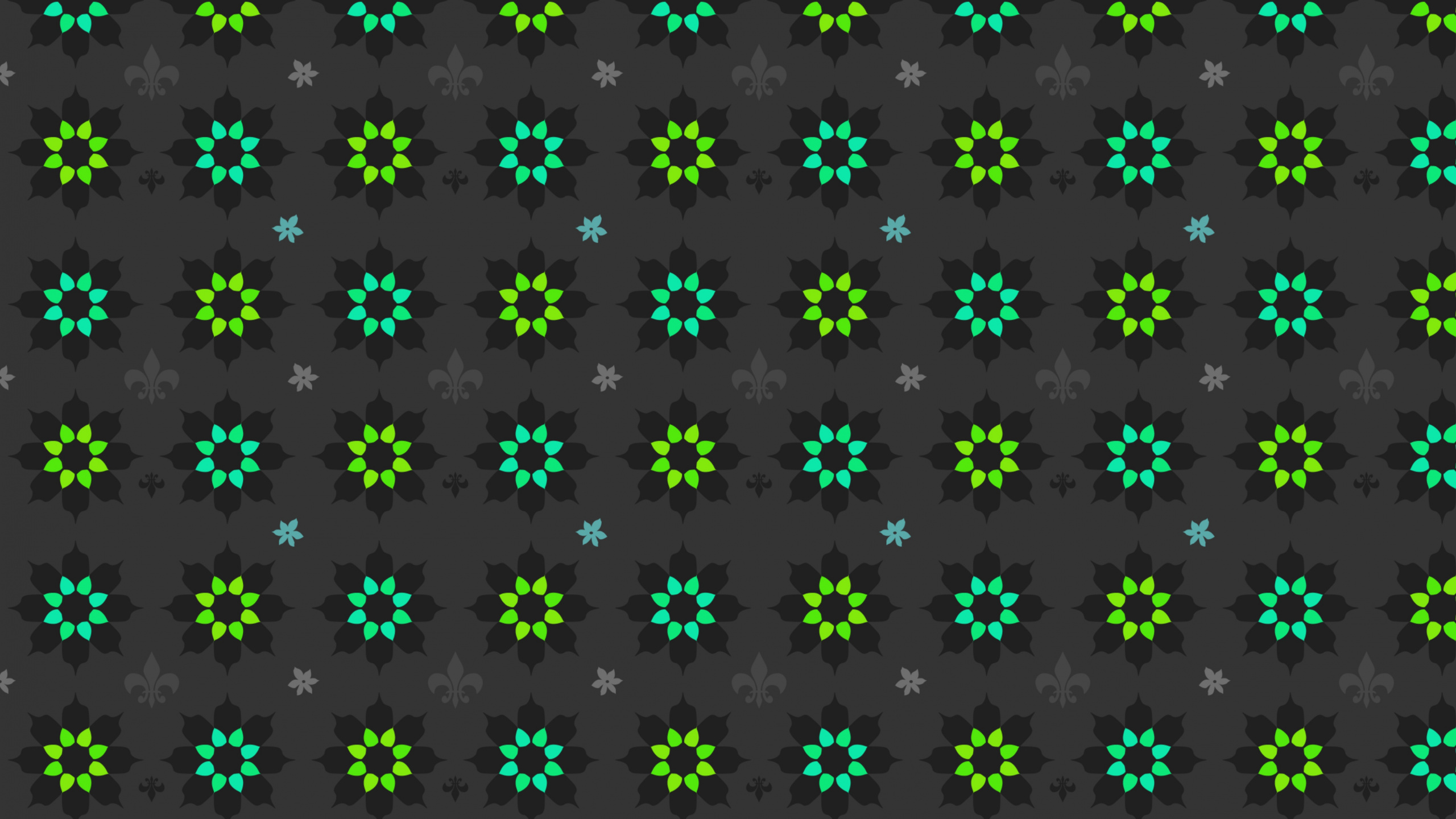 Black and White Star Print Textile. Wallpaper in 2560x1440 Resolution