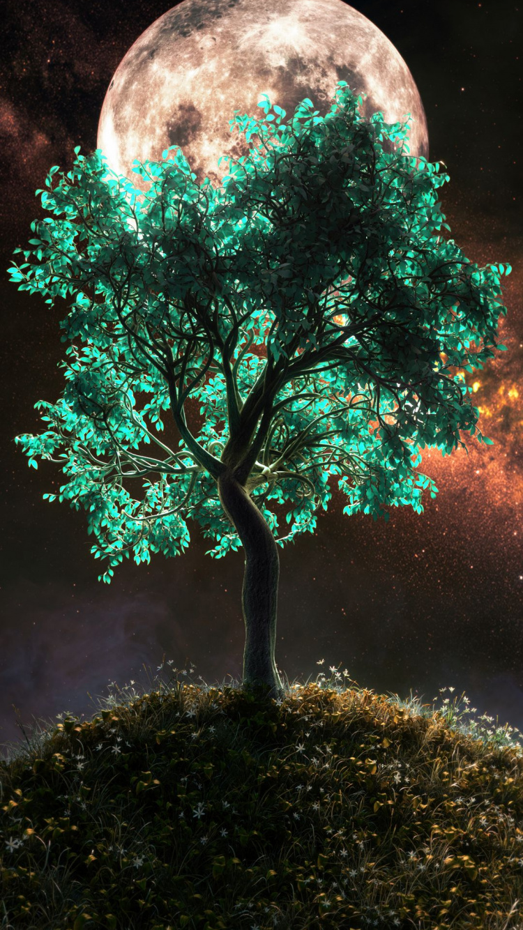 Wisgoon, Atmosphere, World, Light, Green. Wallpaper in 750x1334 Resolution