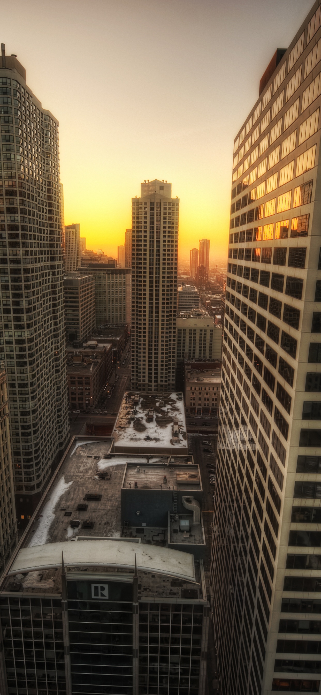 大都会, 城市, 城市景观, 市中心, 地平线 壁纸 1242x2688 允许