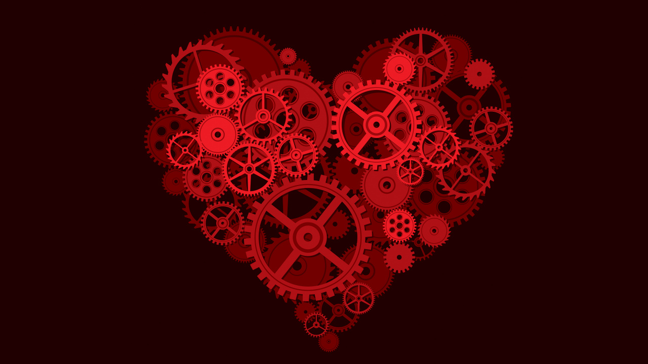 Cœur, Red, le Jour de Valentines, Textile, Amour. Wallpaper in 1280x720 Resolution