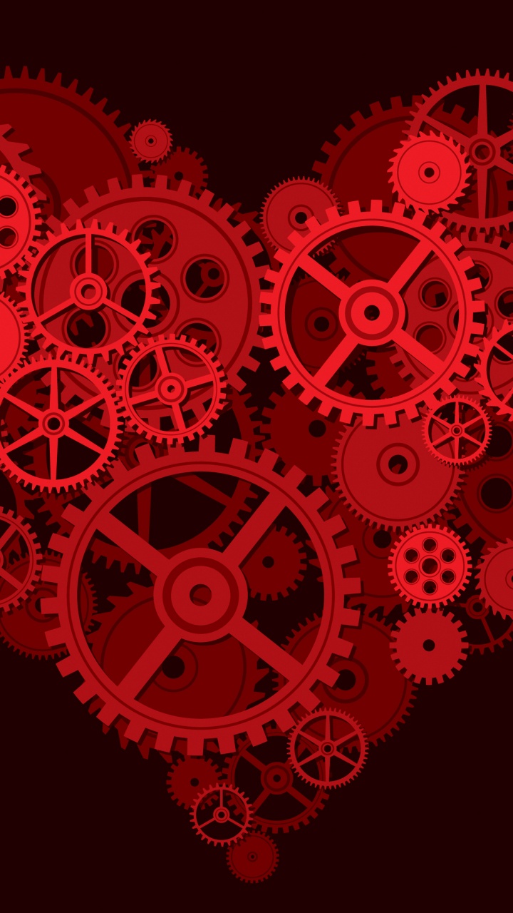 Cœur, Red, le Jour de Valentines, Textile, Amour. Wallpaper in 720x1280 Resolution