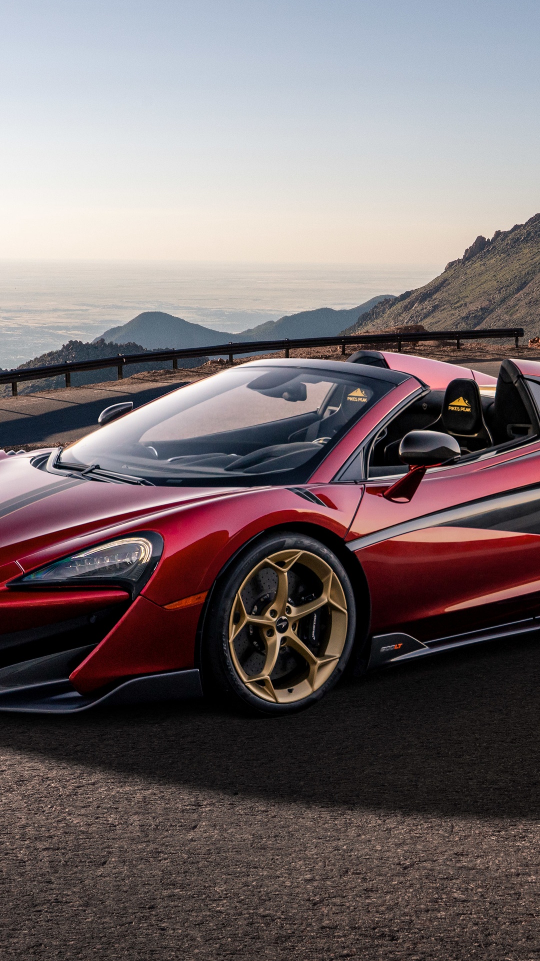 Mclaren 600lt Spider Pikes Peak, 2020 Mclaren 600lt, Mclaren, McLaren 600LT Spider, Car. Wallpaper in 1080x1920 Resolution