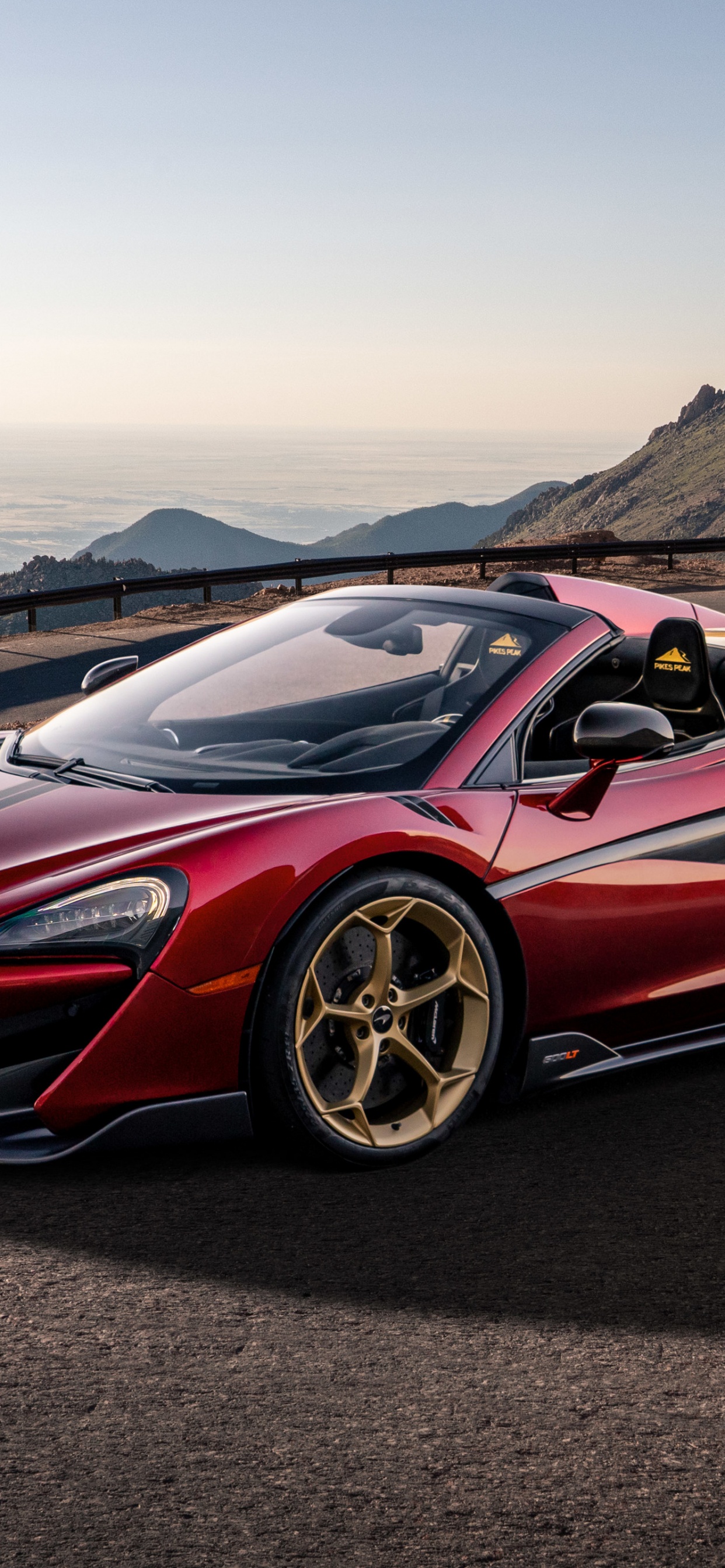 Mclaren 600lt Spider Pikes Peak, 2020 Mclaren 600lt, Mclaren, McLaren 600LT Spider, Cars. Wallpaper in 1242x2688 Resolution