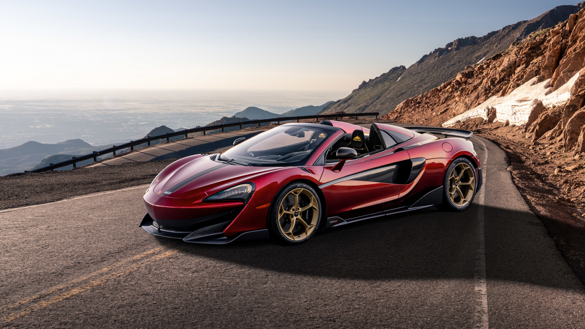 Mclaren 600lt Spider Pikes Peak, 2020 Mclaren 600lt, Mclaren, McLaren 600LT Spider, Cars. Wallpaper in 1920x1080 Resolution