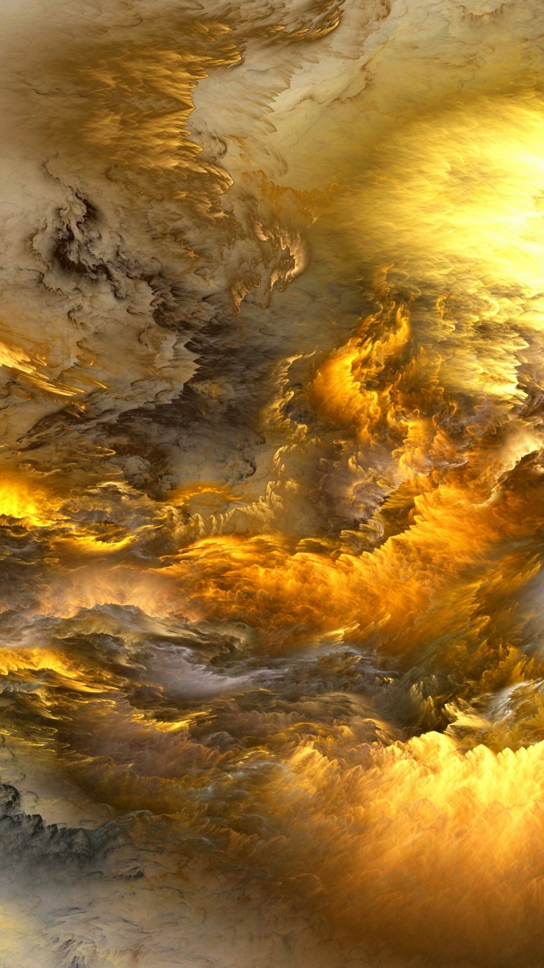 Abstract Psychedelic Nebula Space, Abstract Art, Painting, Canvas, Psychedelic Art. Wallpaper in 1080x1920 Resolution