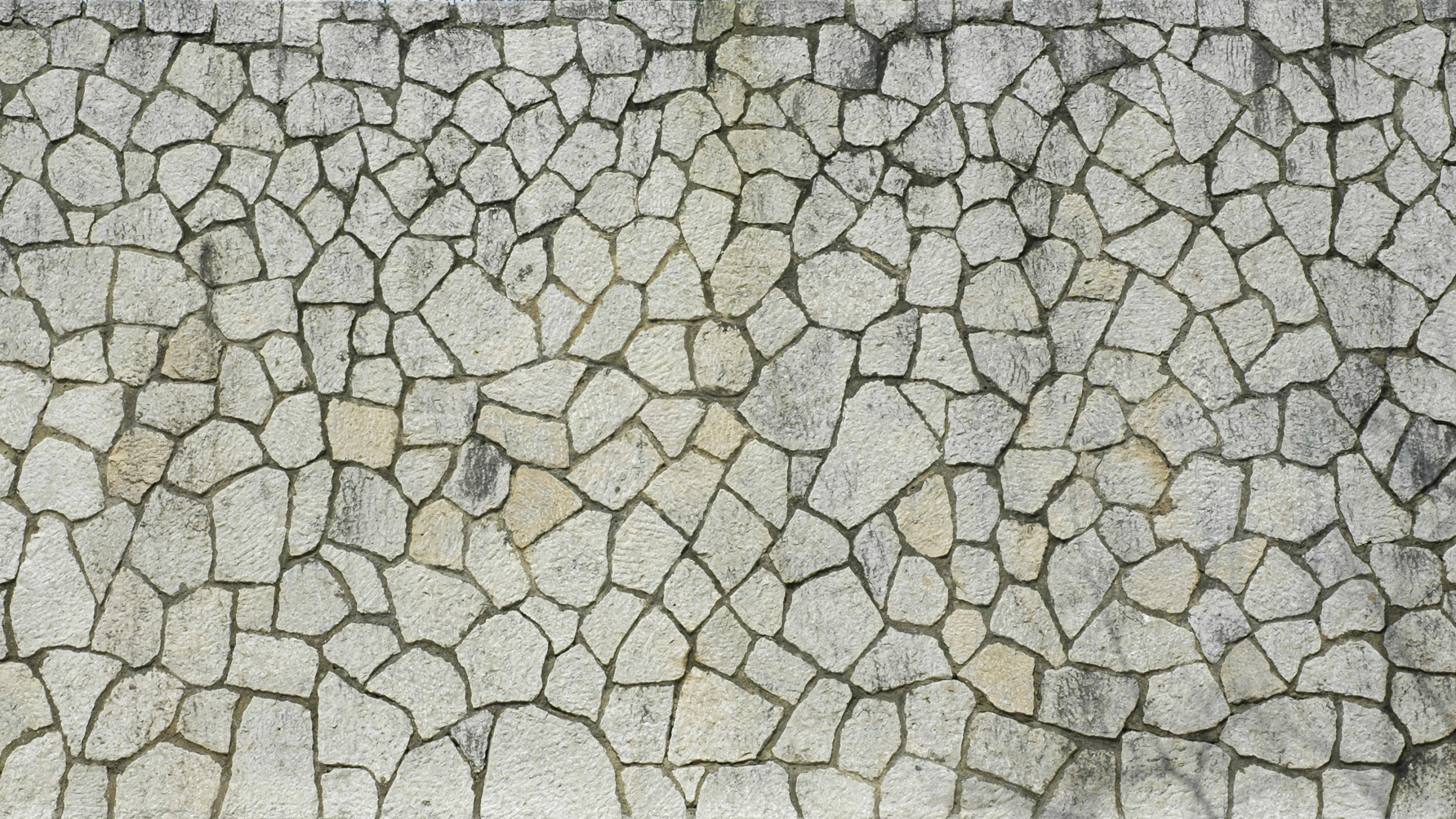 石壁, 鹅卵石, 纹理, 材料, 砖石 壁纸 2560x1440 允许