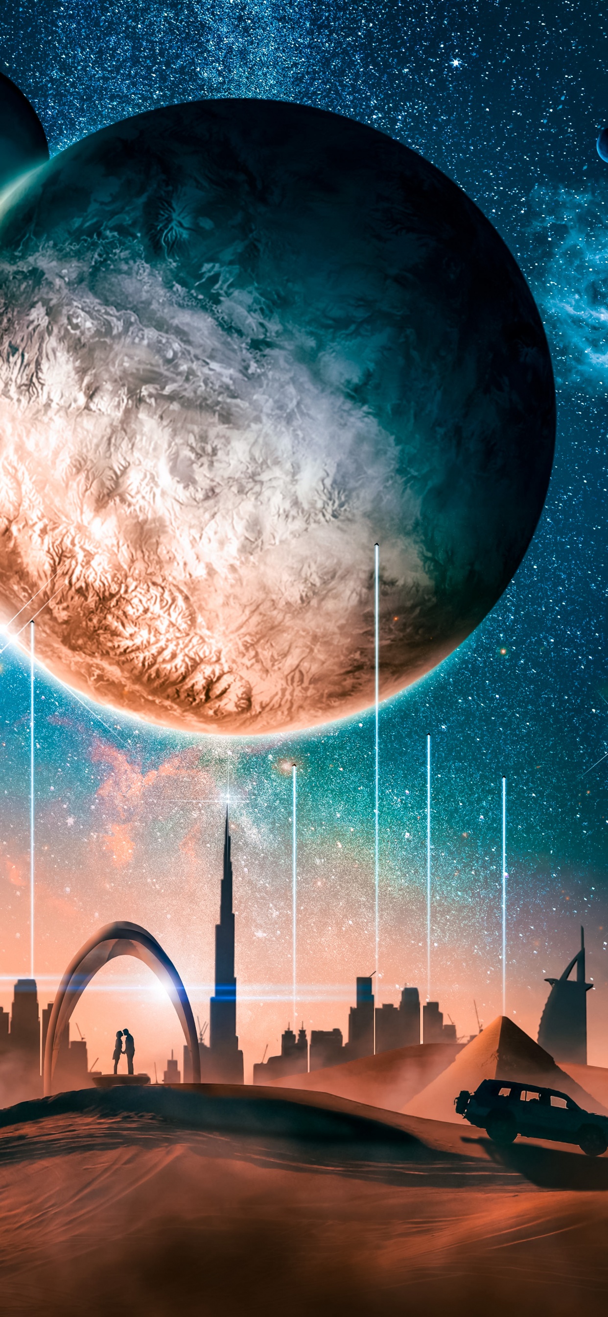 Illustration, Atmosphère, Lumière, Nature, Éclairage. Wallpaper in 1242x2688 Resolution