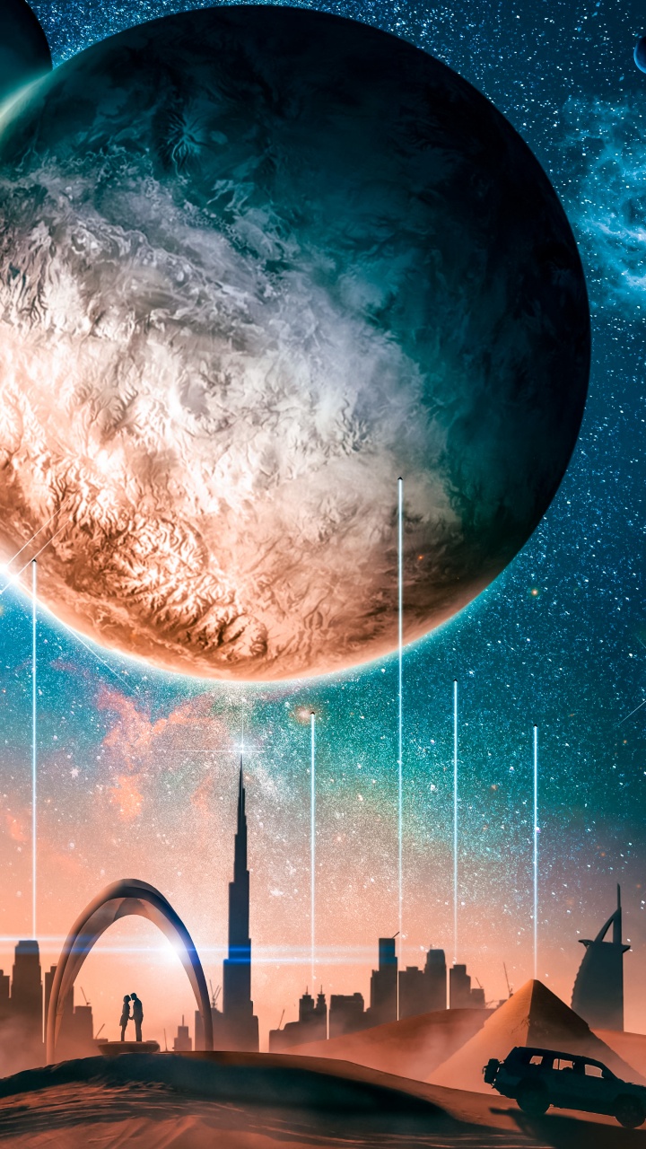 Illustration, Atmosphère, Lumière, Nature, Éclairage. Wallpaper in 720x1280 Resolution