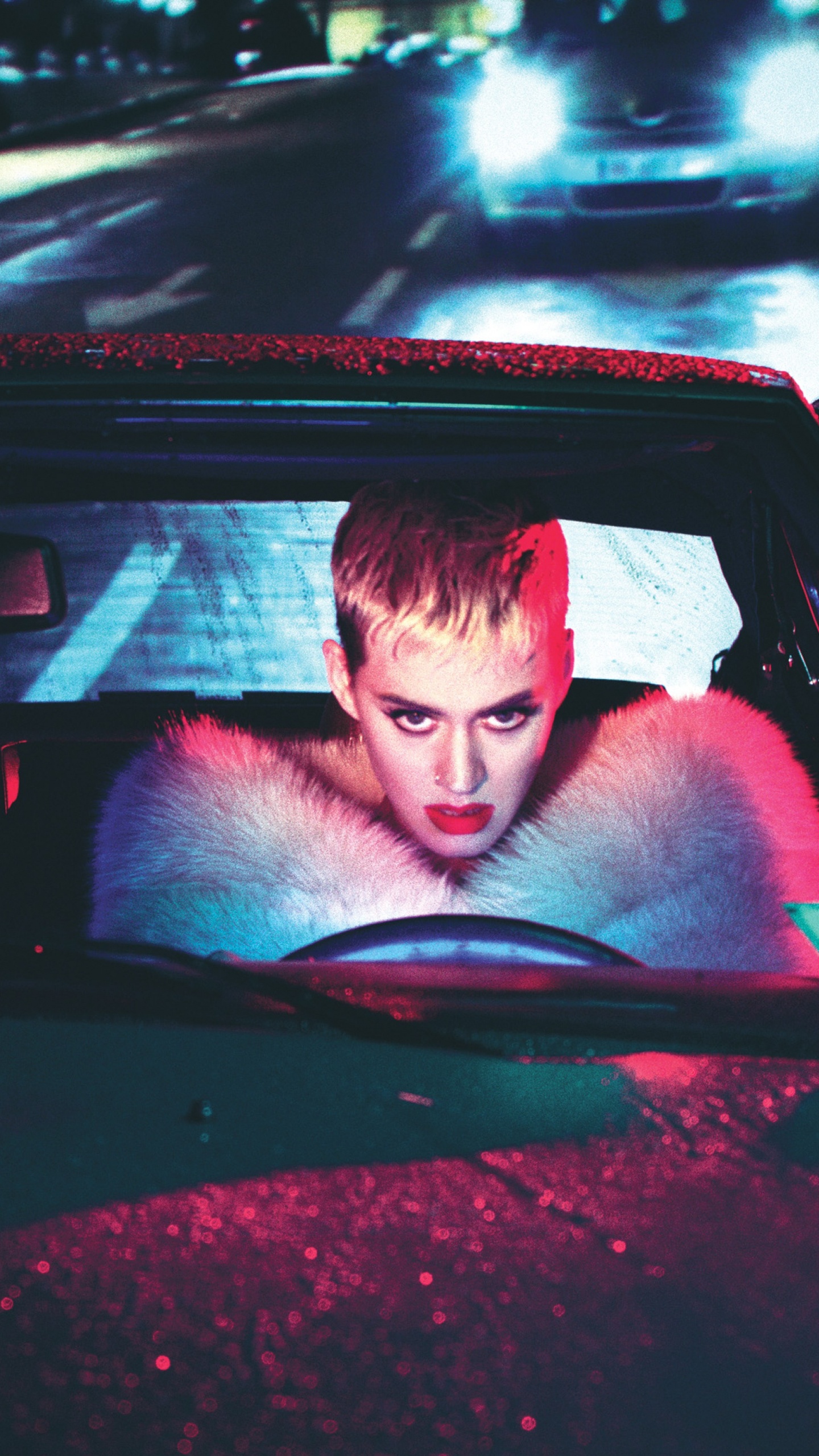 Katy Perry, Dj Vu, Magazine, Light, Auto Part. Wallpaper in 1440x2560 Resolution