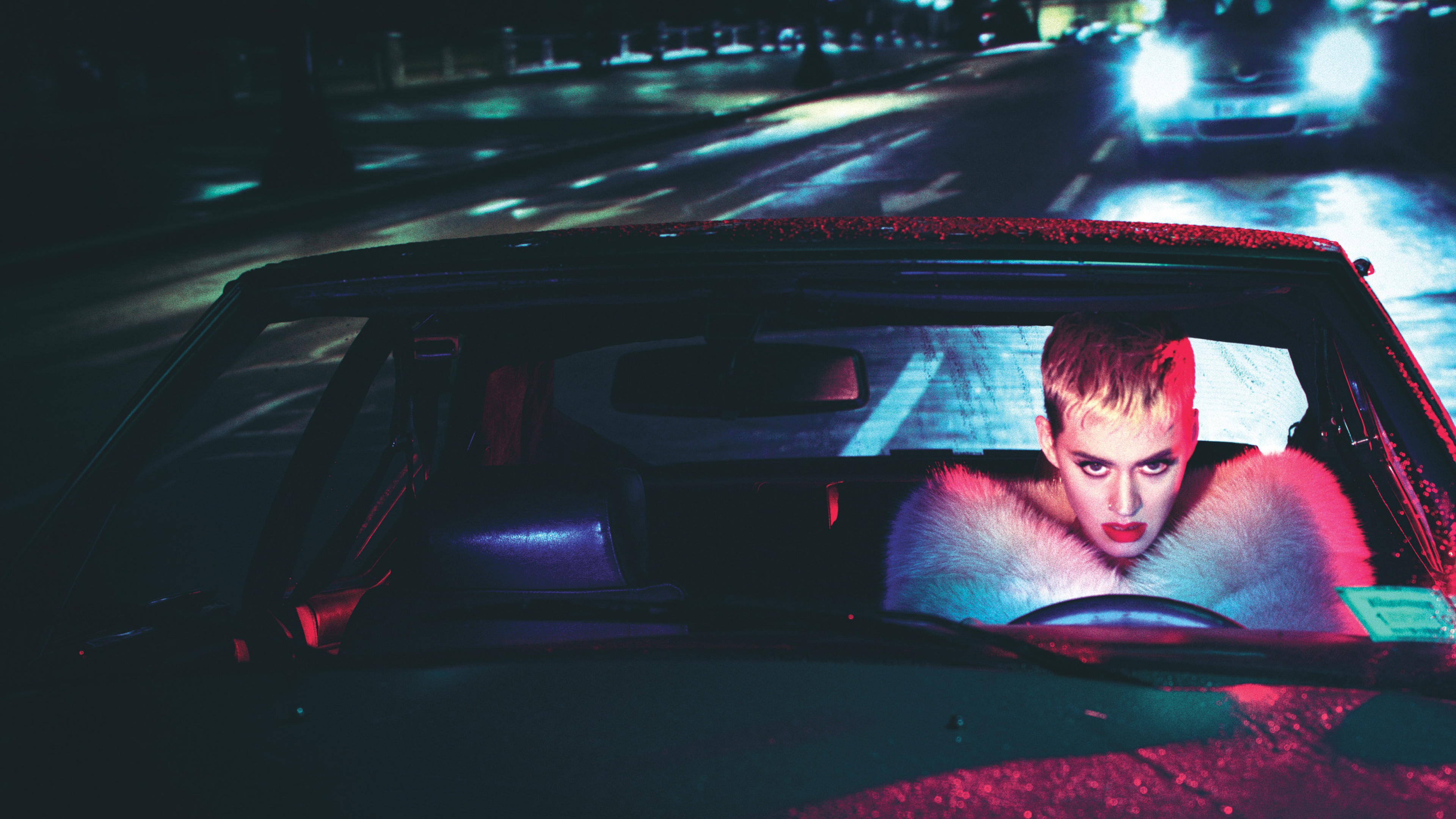 Katy Perry, Revista, Luz, Auto Parte, Iluminación Automotriz. Wallpaper in 3840x2160 Resolution