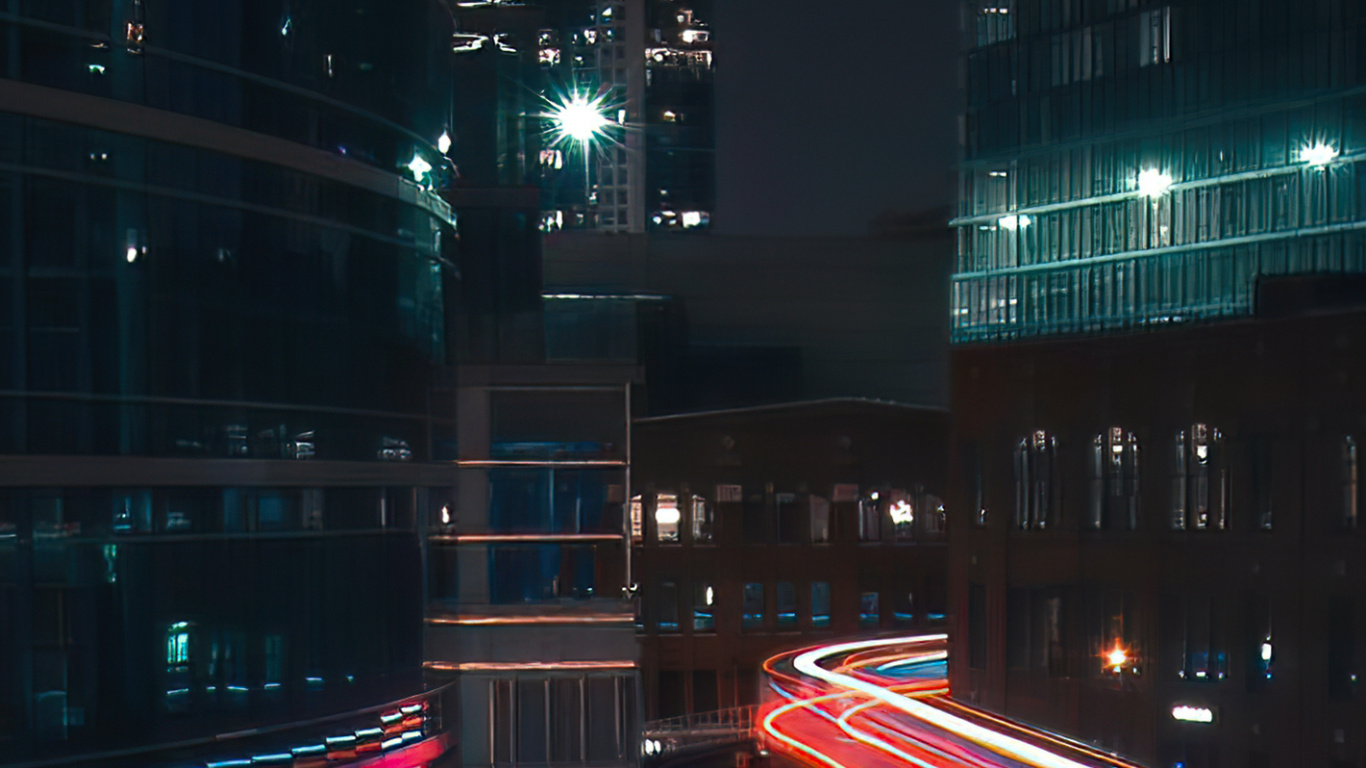 Paisaje Urbano, Edificio, Iluminación Automotriz, Electricidad, Torre de Bloques. Wallpaper in 1366x768 Resolution