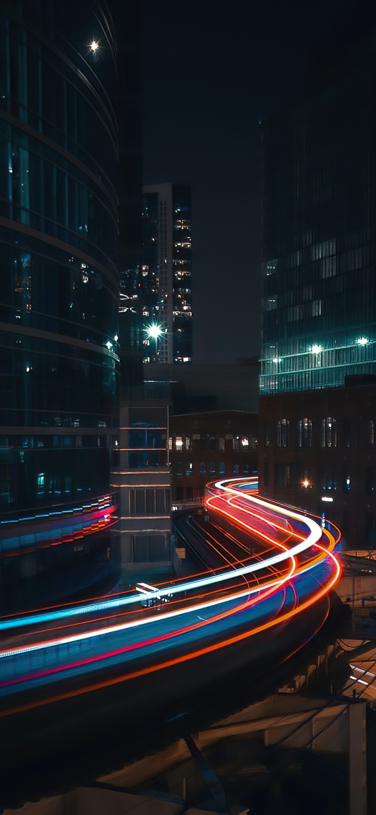 Stadtlandschaften, Gebäude, Wolkenkratzer, Automotive Lighting, Strom. Wallpaper in 1242x2688 Resolution