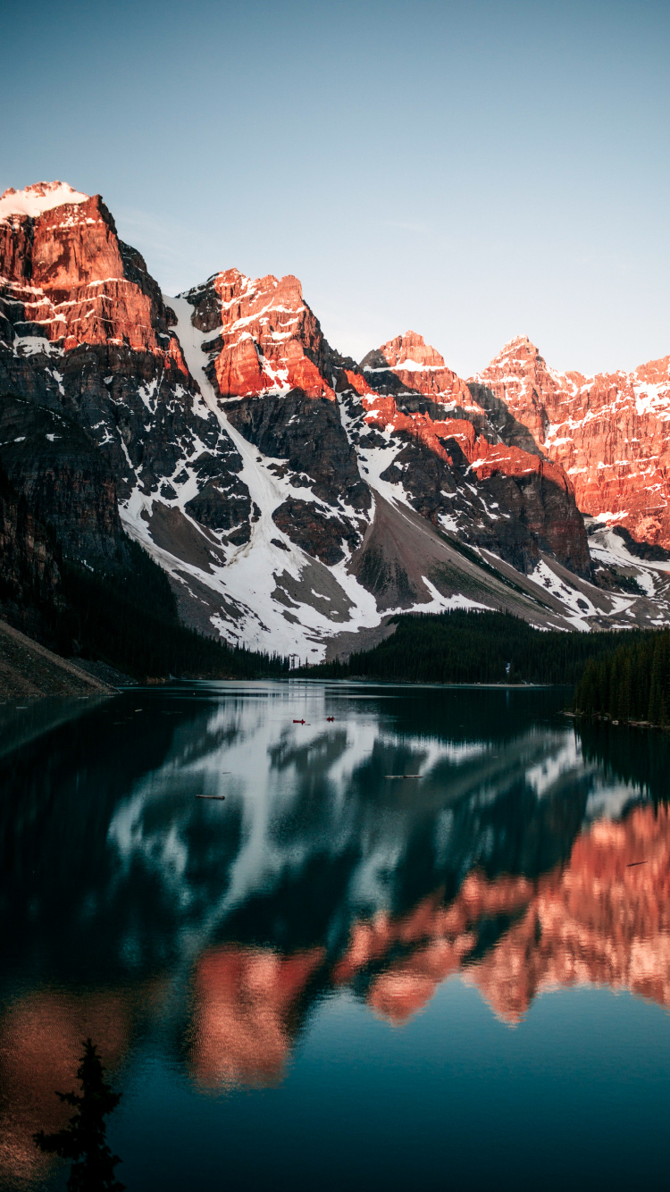 le Parc National de Banff, le Lac Moraine, Banff, le Lac Peyto, Lake Louise. Wallpaper in 750x1334 Resolution