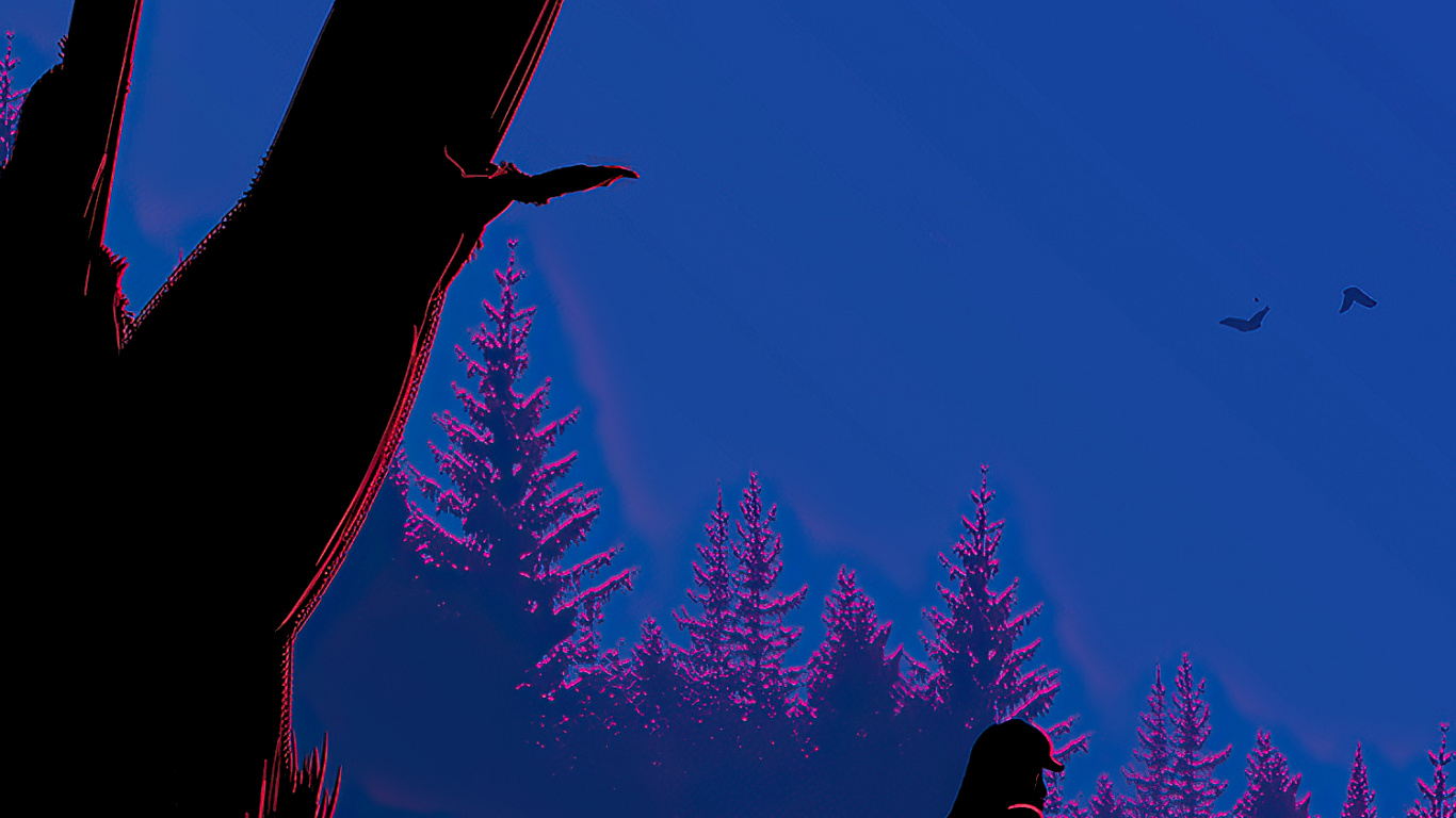 Atmosphère, Nature, Azure, Rameau, Geste. Wallpaper in 1366x768 Resolution