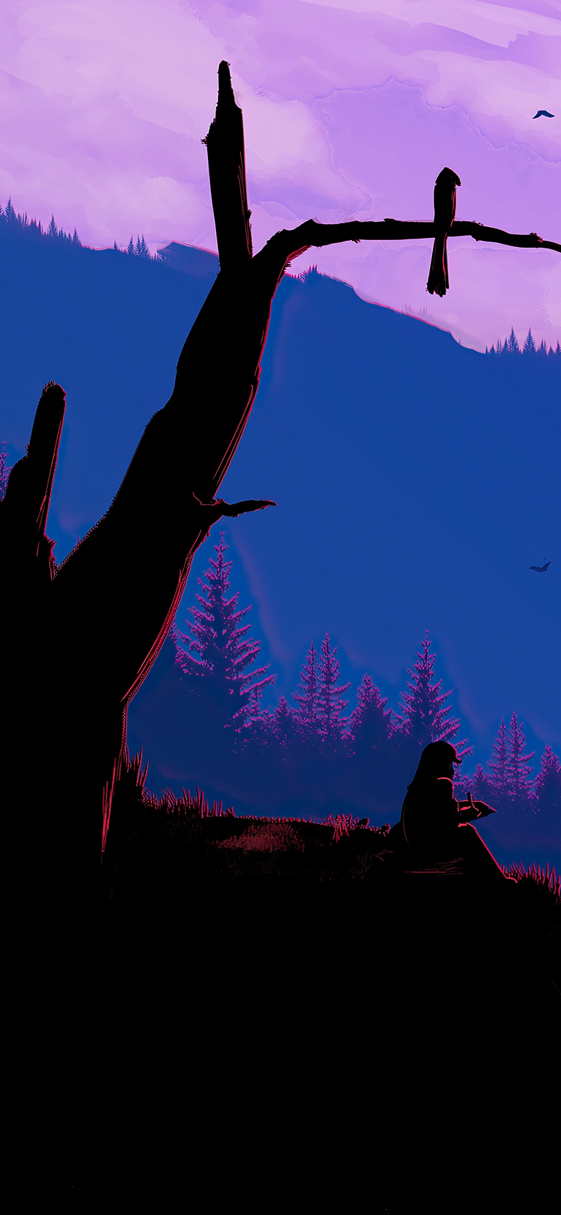 Landscape, Atmosphere, World, Nature, Azure. Wallpaper in 1125x2436 Resolution