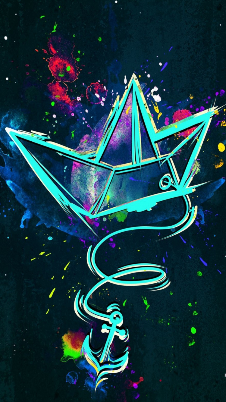 Diseño Gráfico, Artes Visuales, Cartel, Triangulo, Arte. Wallpaper in 750x1334 Resolution