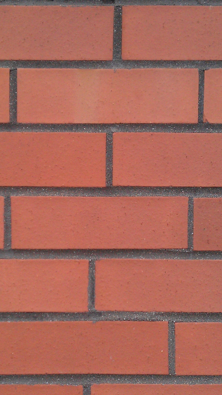 Brick, Wall, Brickwork, Line, Bricklayer. Wallpaper in 750x1334 Resolution