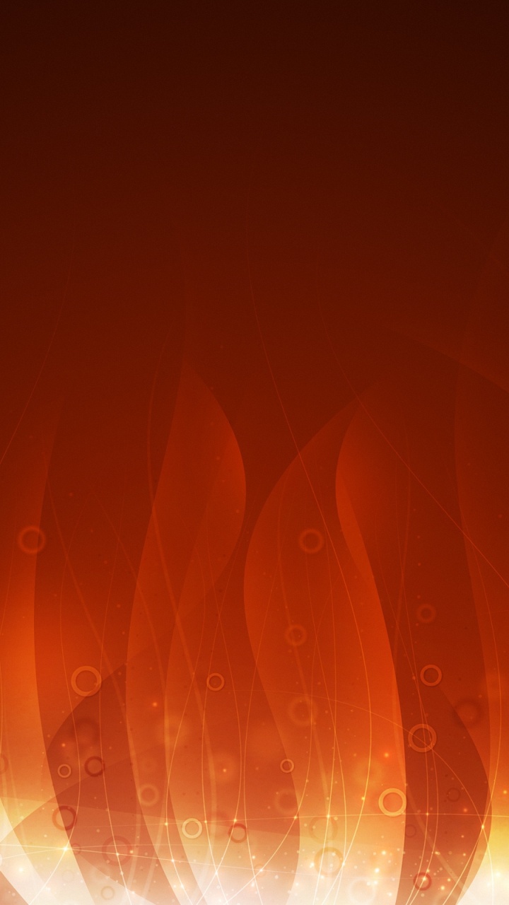 热, 橙色, 光, Ubuntu, 天空 壁纸 720x1280 允许