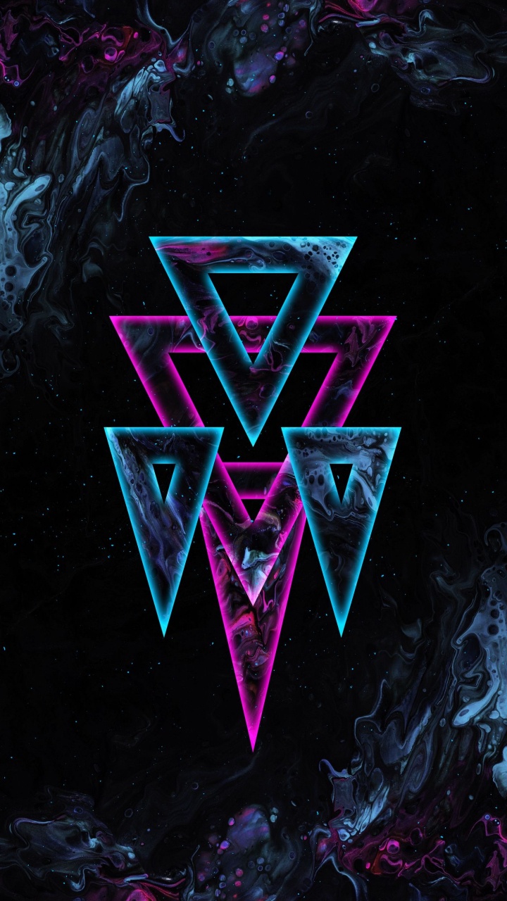 Blue Violet, Purple, Violet, Colored, Blue. Wallpaper in 720x1280 Resolution