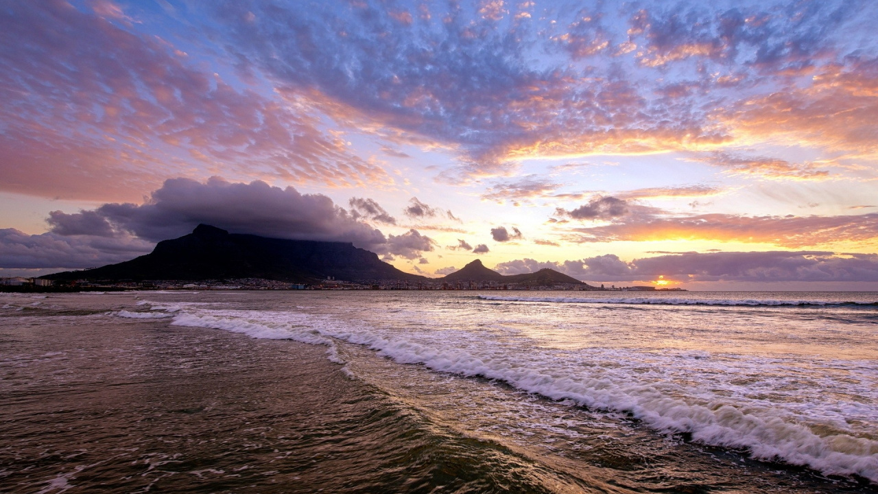Body of Water Under Blue Sky and White Clouds During Daytime. Wallpaper in 1280x720 Resolution