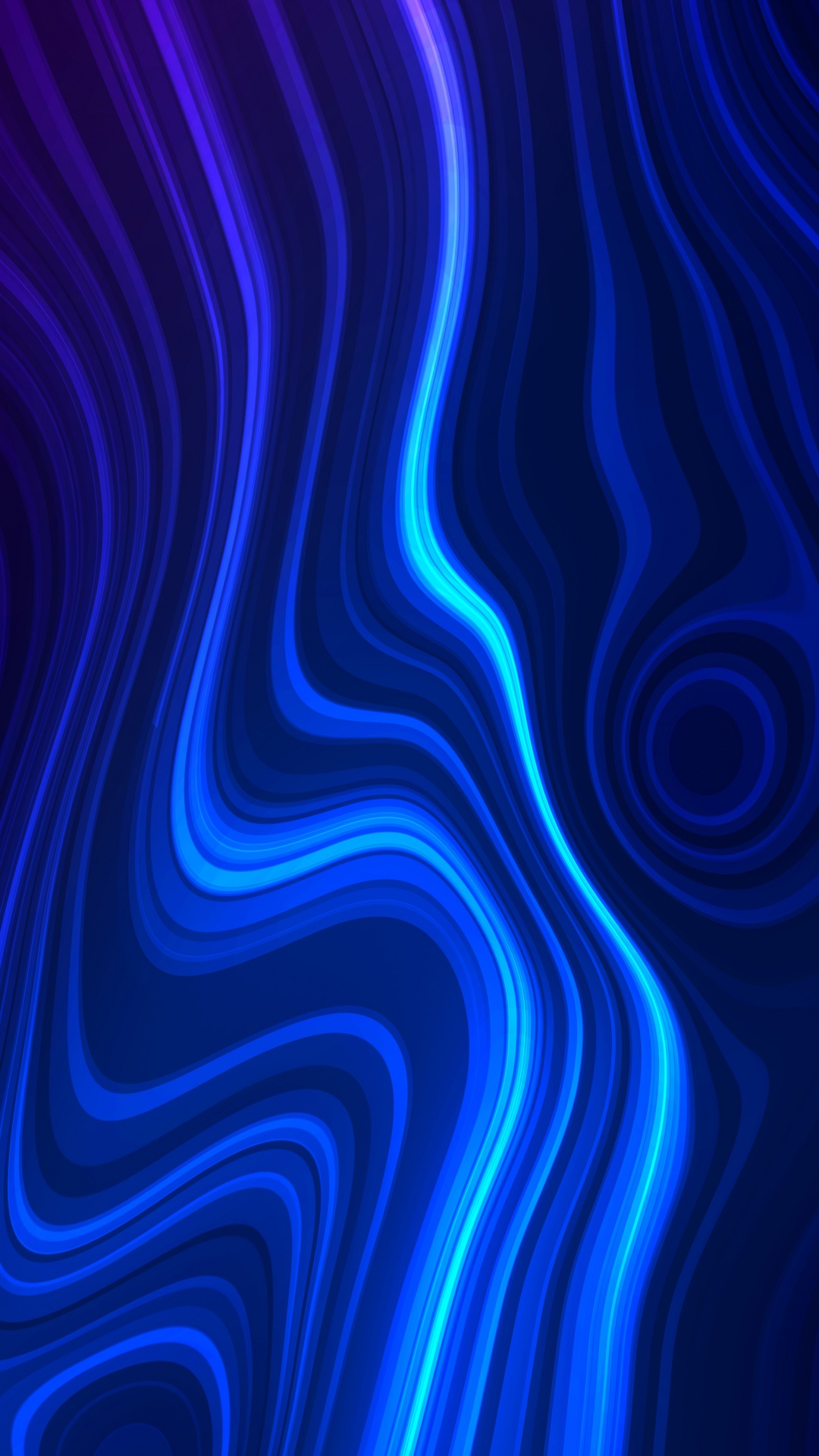 Arte Fractal, Morado, Azure, Violeta, Aqua. Wallpaper in 1080x1920 Resolution