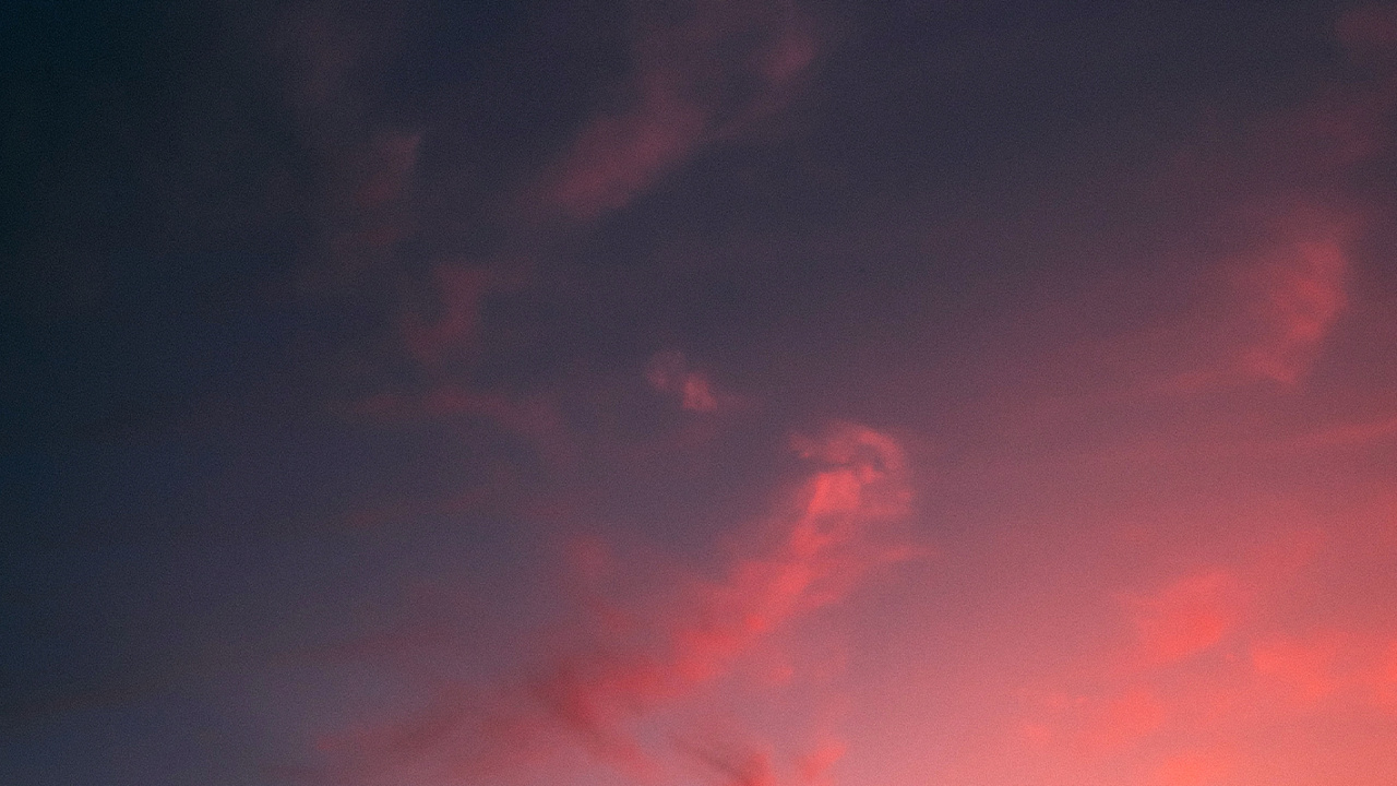 Terre, Atmosphère, Afterglow, Lever, Cumulus. Wallpaper in 1280x720 Resolution