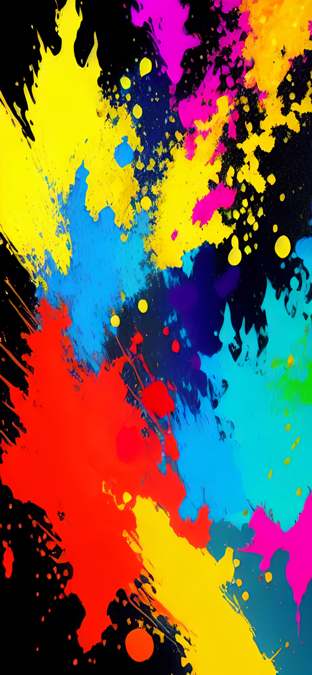 Visual Arts, Graphic Design, Acrylic Paint, Colorfulness, Rectangle. Wallpaper in 1242x2688 Resolution