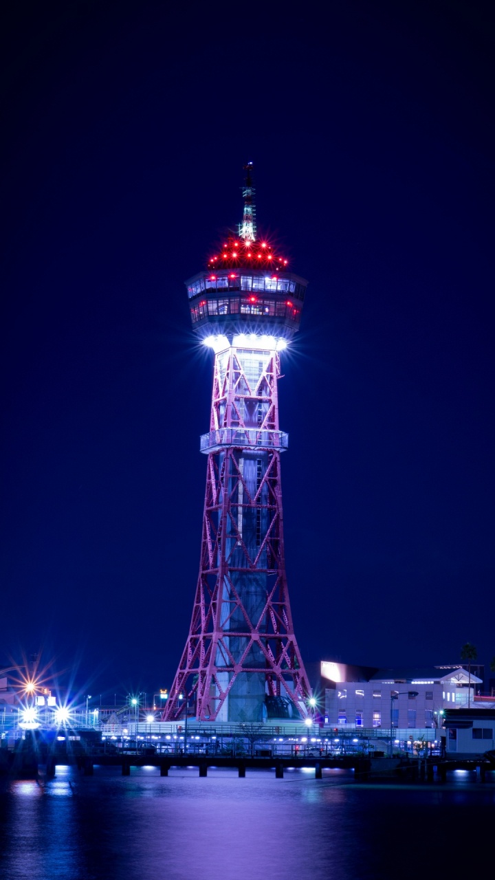 Smartphone, Atracción Turística, Edificio, Torre, Luz. Wallpaper in 720x1280 Resolution