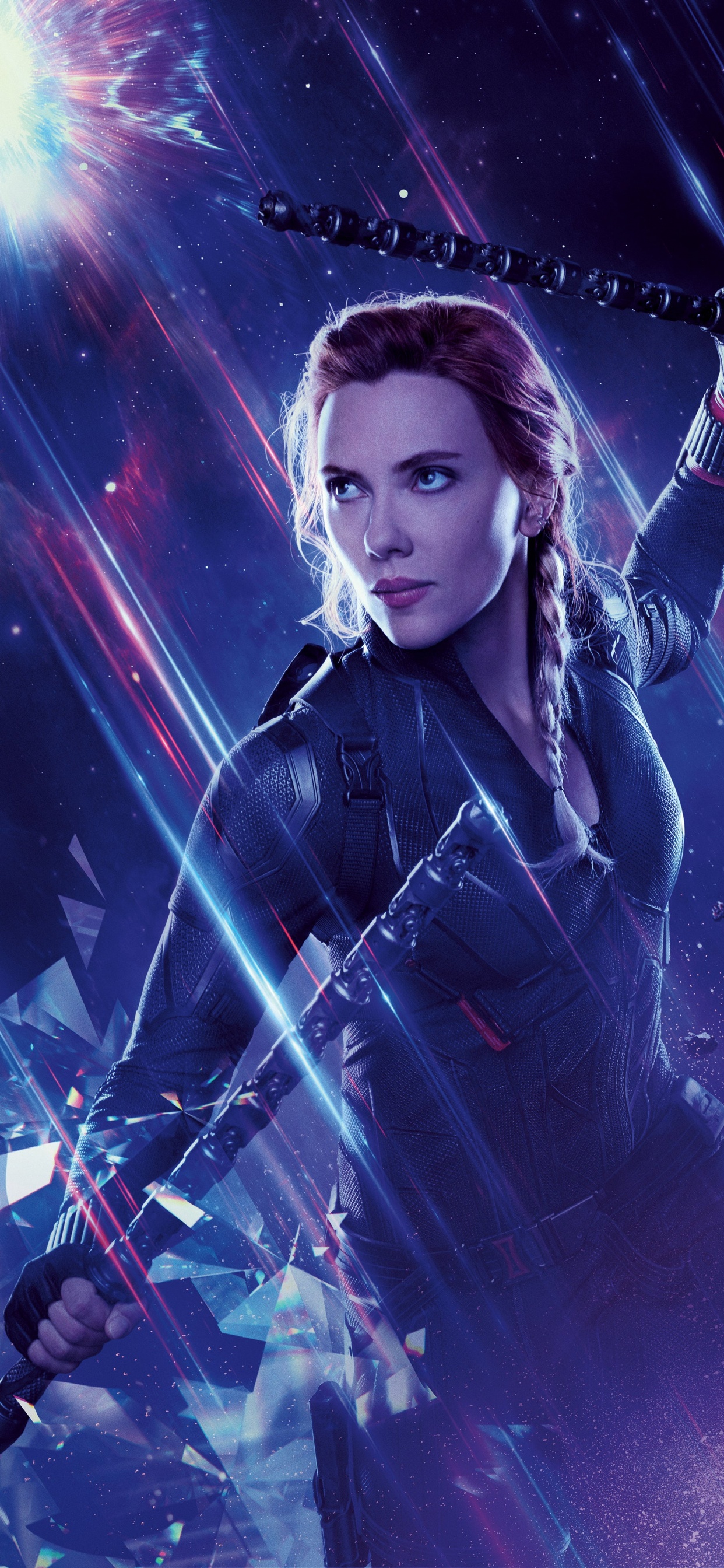 Affiche de Veuve Noire Avengers Endgame, Avengers Finale, Natasha Romanoff, Scarlett Johansson, Thanos. Wallpaper in 1242x2688 Resolution