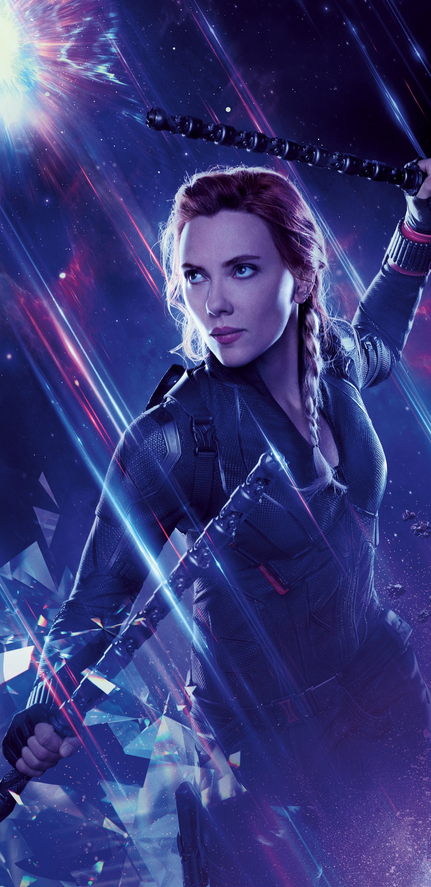 Avengers Endgame Schwarze Witwe Poster, Avengers Endspiel, Natasha Romanoff, Scarlett Johansson, Thanos. Wallpaper in 1440x2960 Resolution