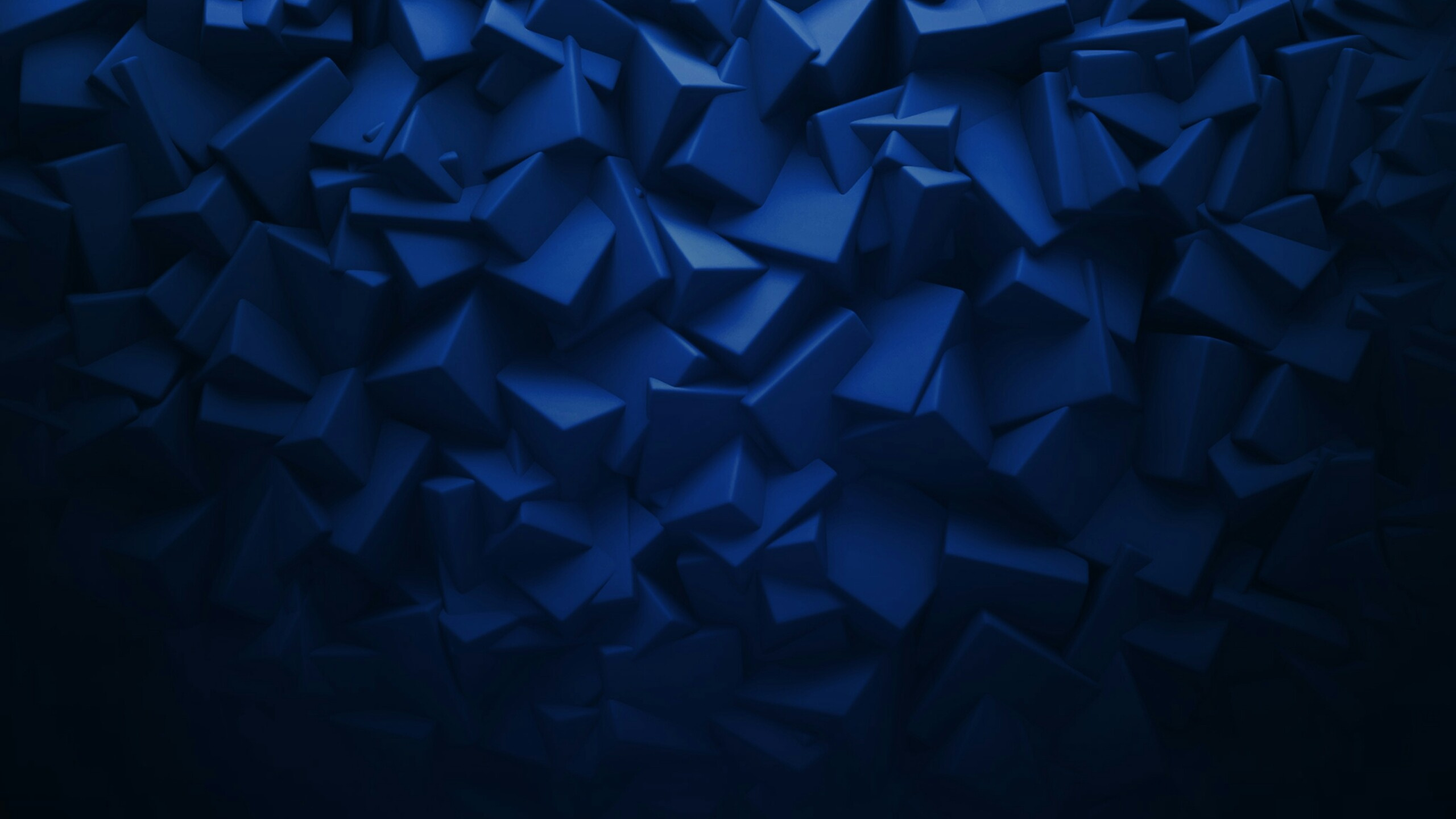 Blue and White Star Illustration. Wallpaper in 2560x1440 Resolution