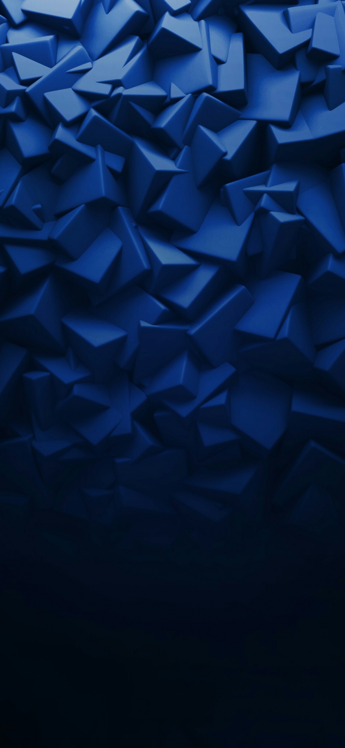 黑色的, 电蓝色的, Azure, 像素, 浅蓝色的 壁纸 1125x2436 允许