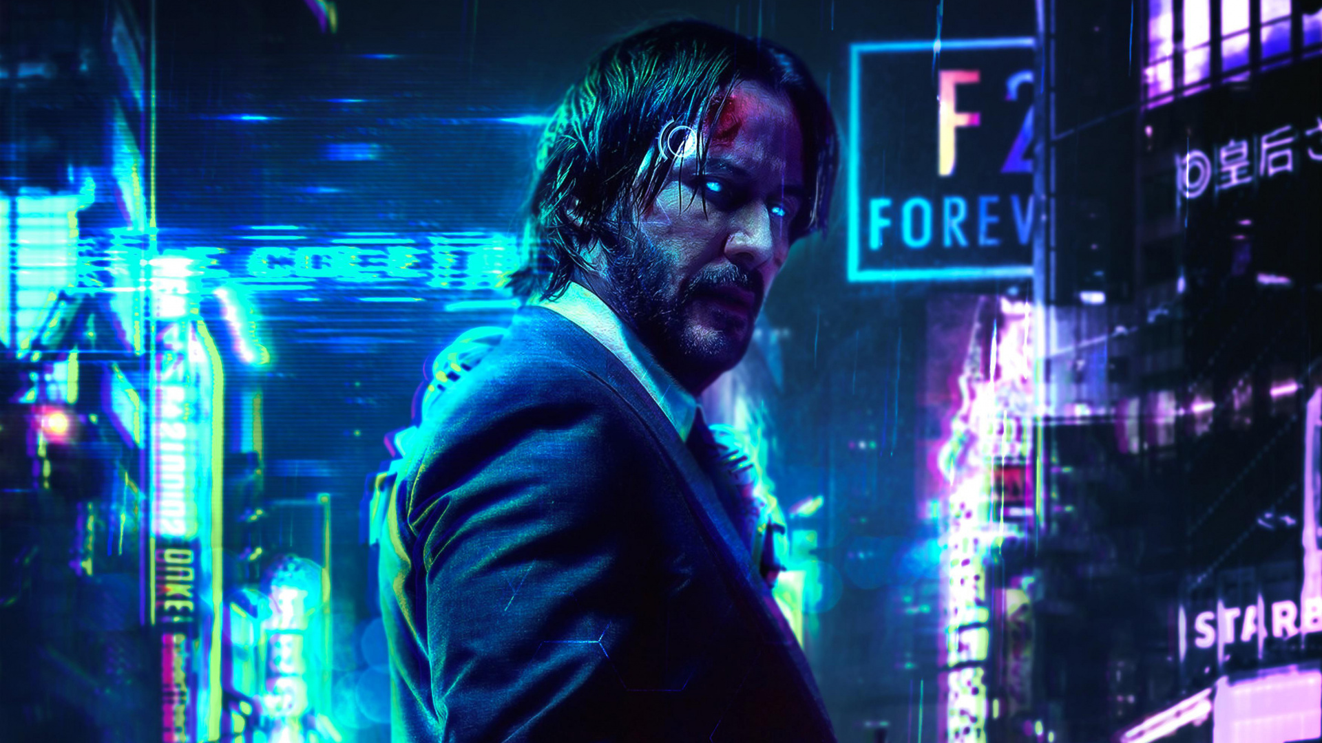 Cyberpunk 2077, Cyberpunk, Performance, Light, Electronics. Wallpaper in 1920x1080 Resolution