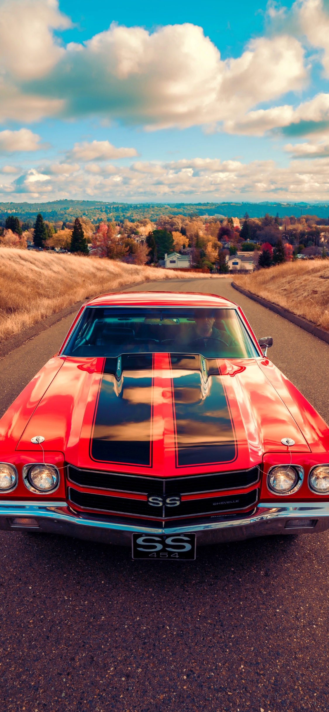 Chevrolet Camaro, Chevrolet Chevelle, de Voiture de Muscle, Voiture de Collection, Ford Mustang. Wallpaper in 1125x2436 Resolution
