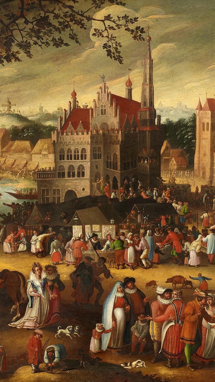 Malerei, Kunst, Mittelalter, Maler, Tourismus. Wallpaper in 750x1334 Resolution