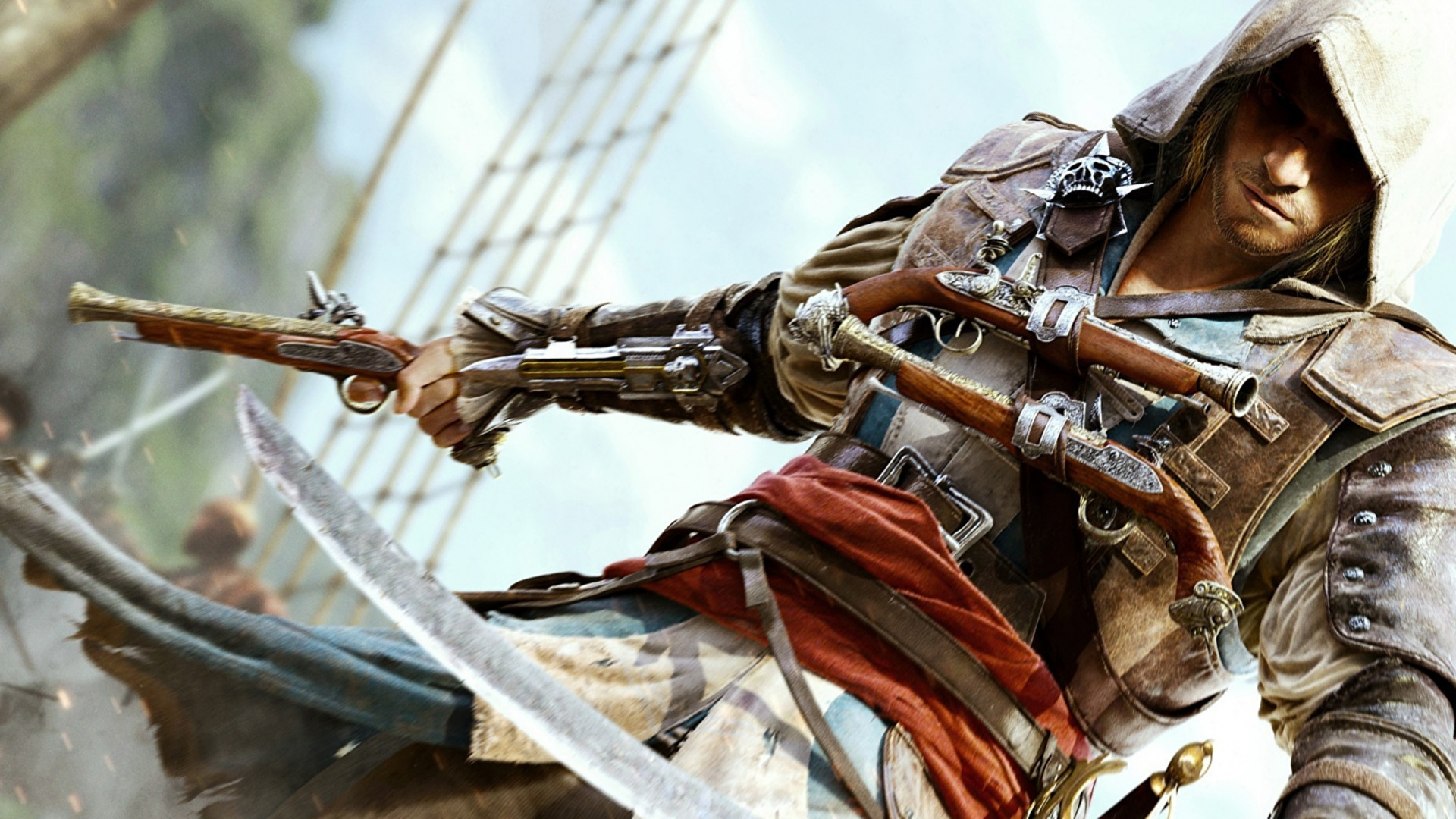 Edward Kenway, Pirata, Piratas de Assassins Creed. Wallpaper in 1920x1080 Resolution