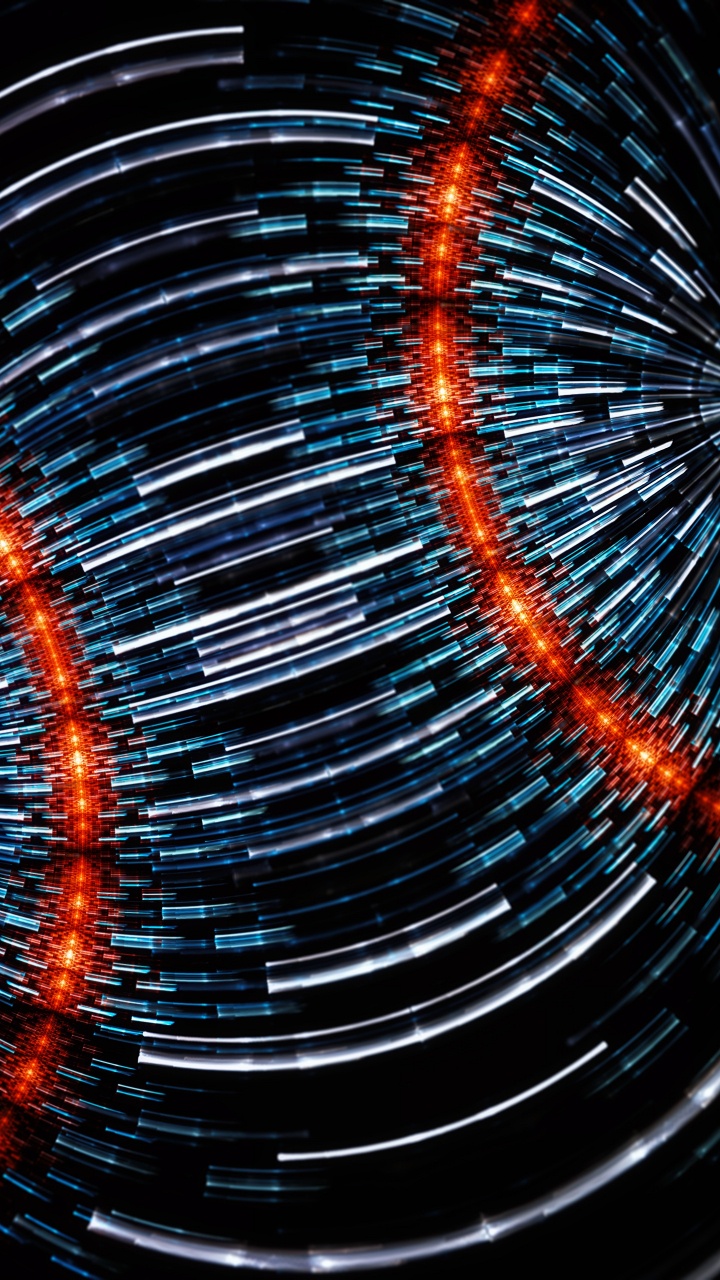 Red and White Lights in Time Lapse Photography. Wallpaper in 720x1280 Resolution