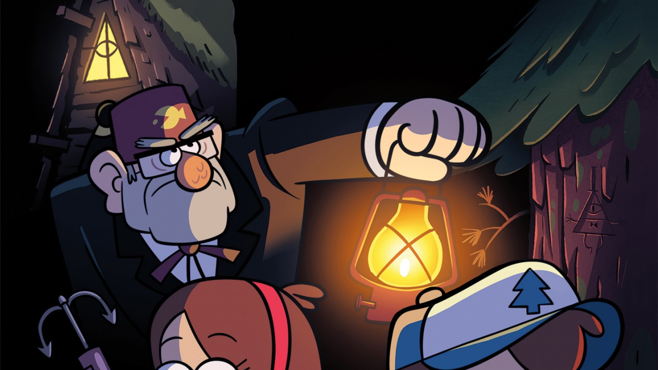 Cartoon, Dipper Pines, Gravity Falls Lost Legends, Mabel Pines, Art. Wallpaper in 1280x720 Resolution