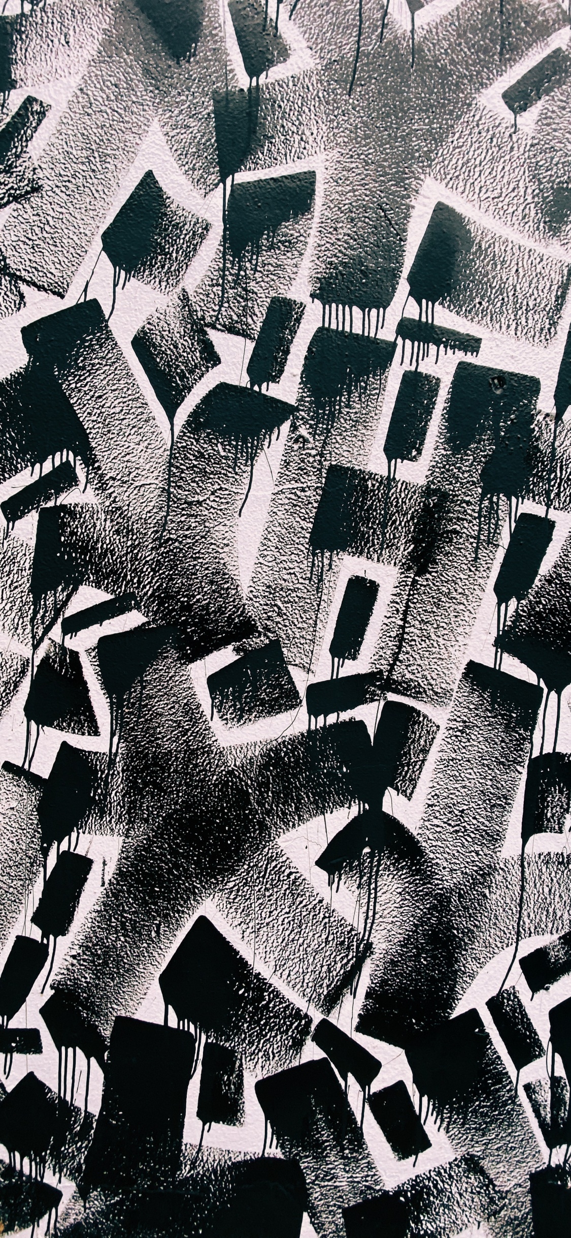 Kunst, Collage, Monochrom, Muster, Design. Wallpaper in 1125x2436 Resolution