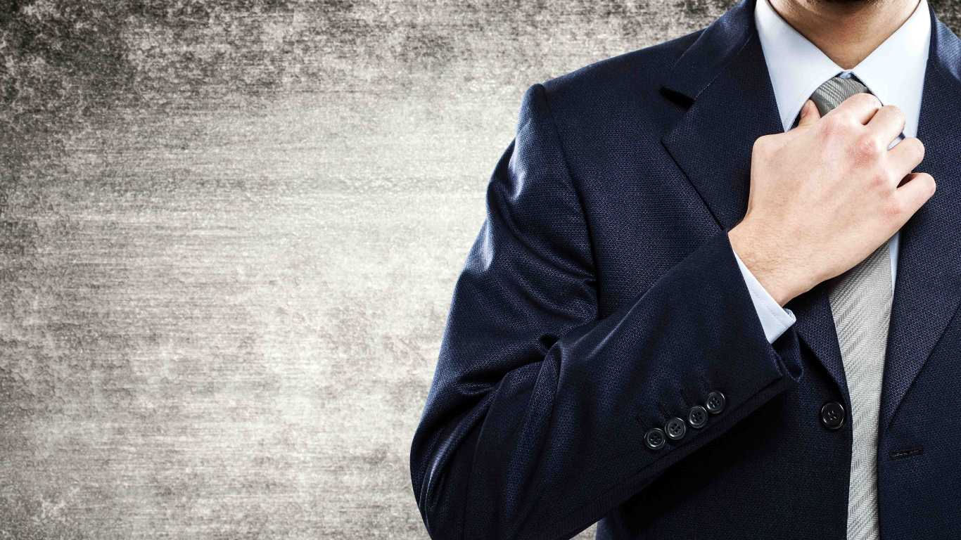 Homme en Veste de Costume Noir. Wallpaper in 1366x768 Resolution