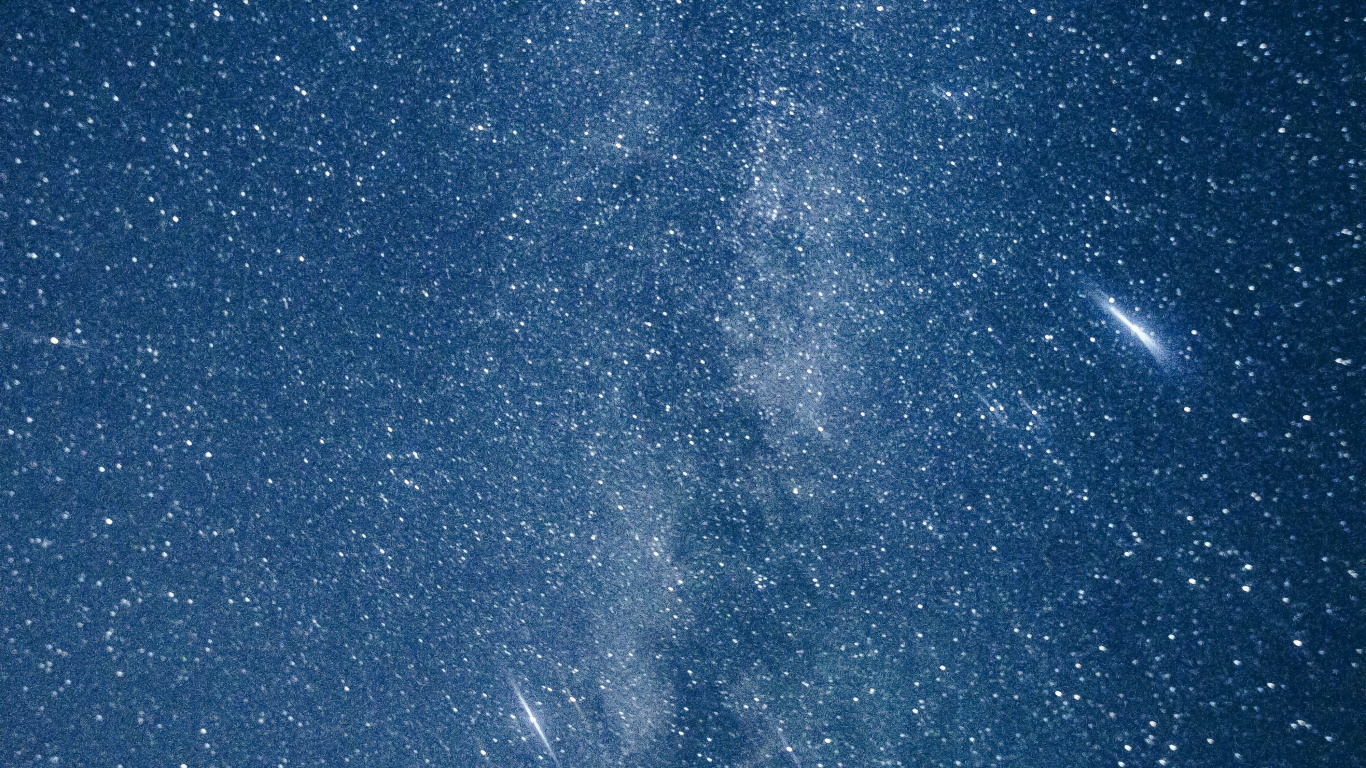 Blue and White Starry Night. Wallpaper in 1366x768 Resolution